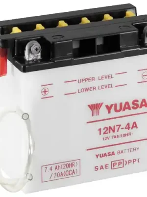 Billig Batterie YUASA 12N7-4A (DC) offen ohne Säure