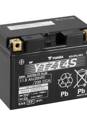Batterie YUASA YTZ14S (WC) AGM geschlossen Preis Gesenkt