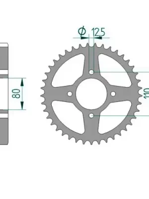 Kettenrad C50-Stahl Must-Have