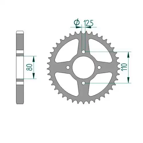 Kettenrad C50-Stahl Must-Have