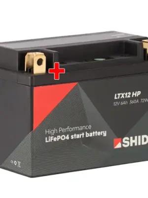 Saisonangebot Batterie Shido Lithium High Performance LTX12 HP / YTX12-BS
