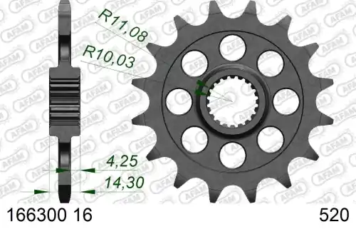 Begrenztes Angebot Ritzel