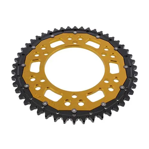 Begrenztes Angebot Kettenrad Stealth ZF Dual ZFD-499 (Gold)
