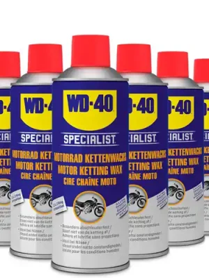 Markenware WD-40 Motorbike Kettenwachs 6er Set