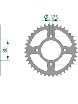 Must-Have Kettenrad C50-Stahl