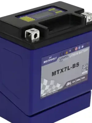Echt Batterie motoVolt Lithium MTX7L-BS / YTX7L-BS